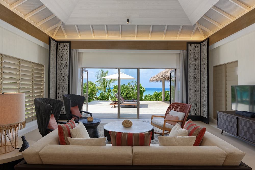 Two Bedroom Beachfront Pool Residence with Club Benefits at InterContinental Maldives Maamunagau Resort by IHG, view 3